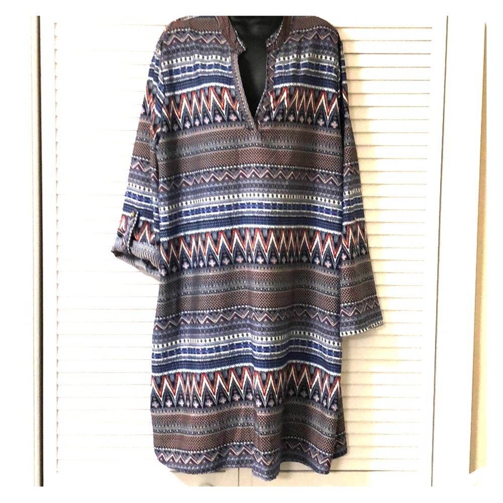 Tunic dress. Can be worn two ways!